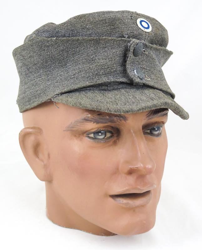 WW2 Finnish army M36 field cap - 1944 — image 2
