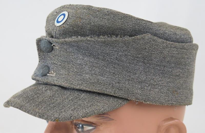 WW2 Finnish army M36 field cap - 1944 — image 3