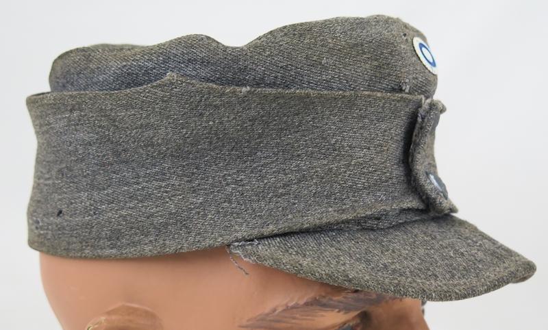 WW2 Finnish army M36 field cap - 1944 — image 4
