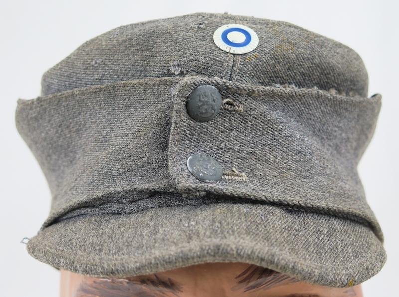 WW2 Finnish army M36 field cap - 1944 — image 7