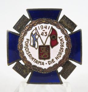 WW2 Finnish German Northern front cross - Die Nordfront kreuz …