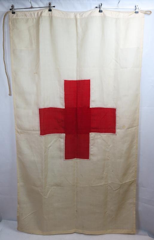 WW2 Finnish medic aid station flag — image 2
