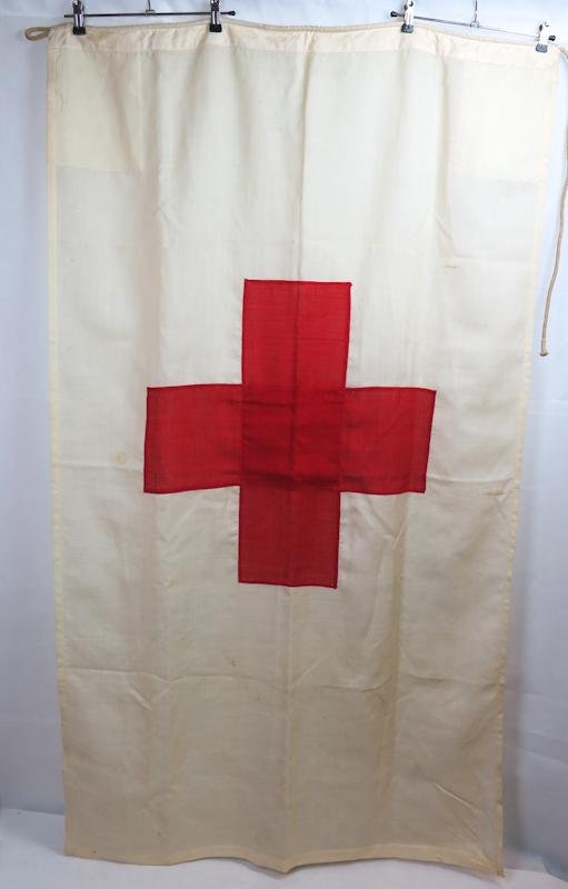 WW2 Finnish medic aid station flag — image 3