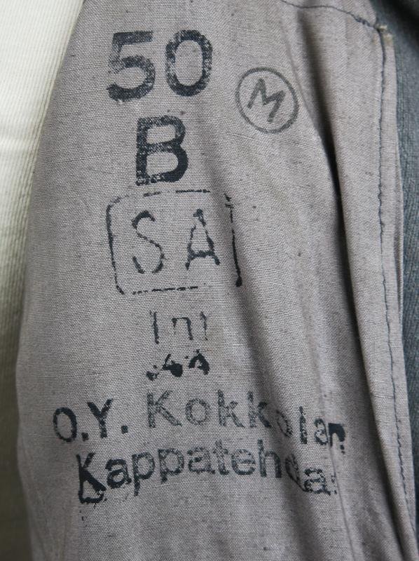 WW2 Finnish army Jäger troops officers M36 field jacket - late war pattern 1944 — image 8