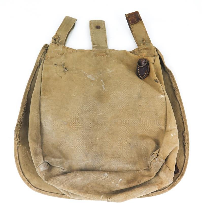 Pre-war Finnish army M28 bread bag - Civil guards marked 1929 — image 2