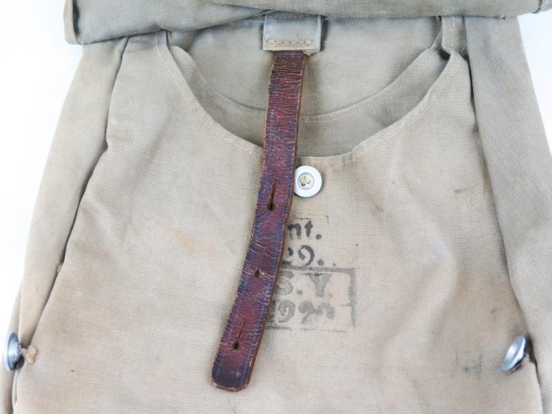 Pre-war Finnish army M28 bread bag - Civil guards marked 1929 — image 5