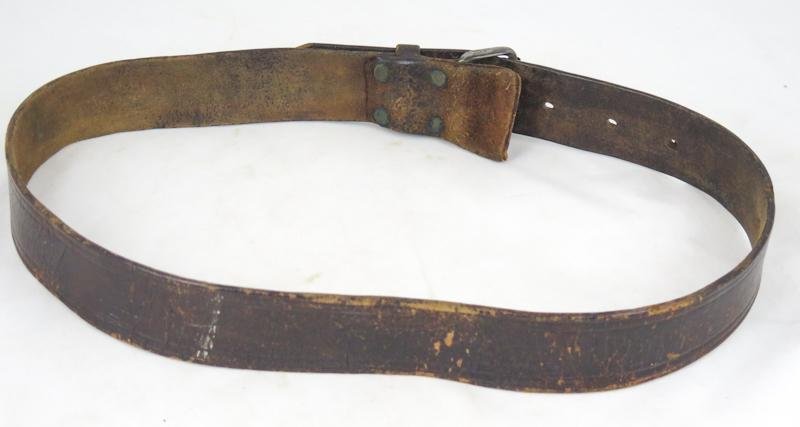 WW2 Finnish army M30 leather belt — image 2