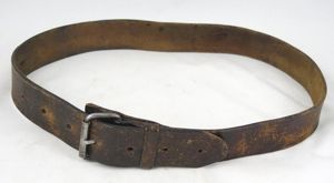 WW2 Finnish army M30 leather belt
