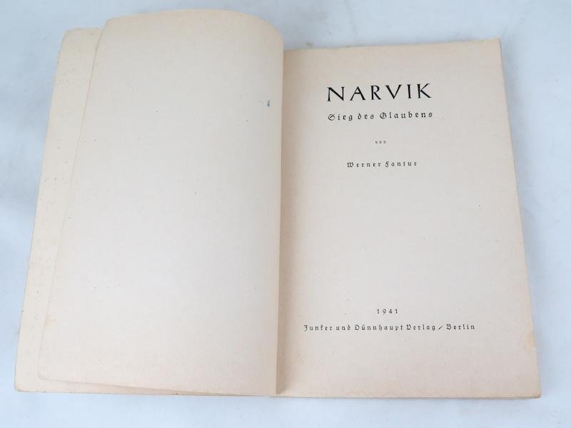 WW2 German book Narvik — image 5