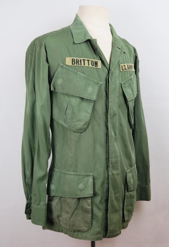 US army Vietnan war period jungle jacket - 1st aviation brigade — image 2