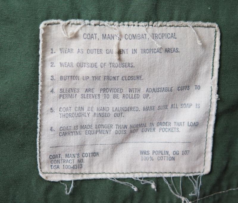 US army Vietnan war period jungle jacket - 1st aviation brigade — image 6
