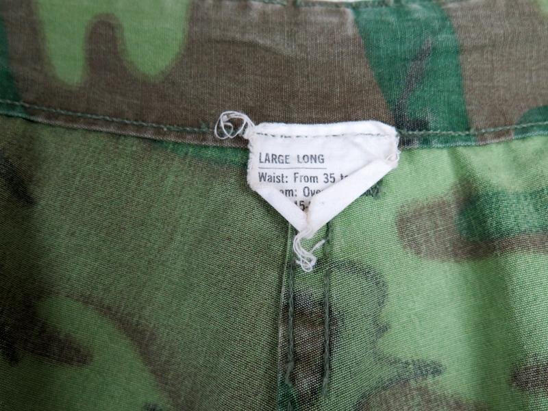 US Vietnam war period ERDL Jungle trousers - 1967 — image 5