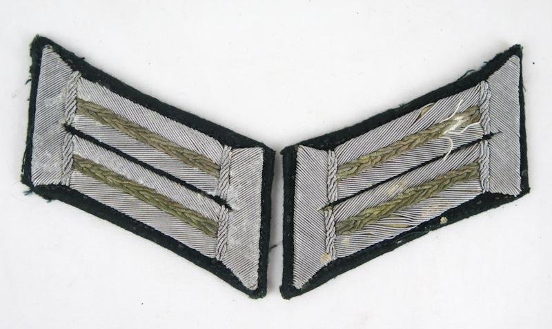 WW2 German Wehrmacht army infantry officers collartabs
