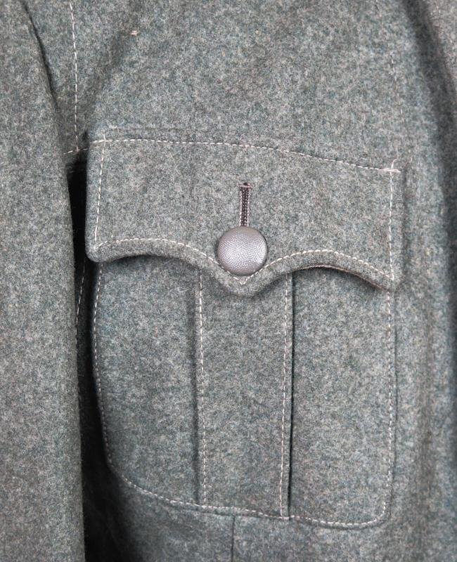 WW2 German Wehrmacht army field blouse M41 - Danish maker finnish army marked — image 4
