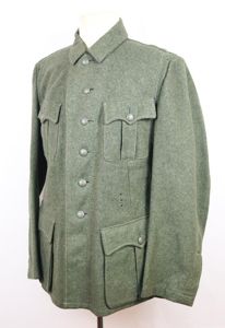 WW2 German Wehrmacht army field blouse M41 - Danish maker …