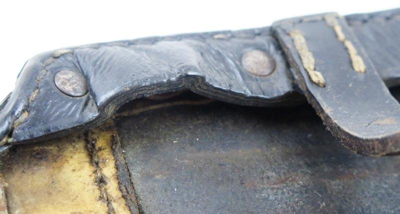 WW2 German Wehrmacht/Waffen-SS M38 folding entrenching tool with carrier — image 8