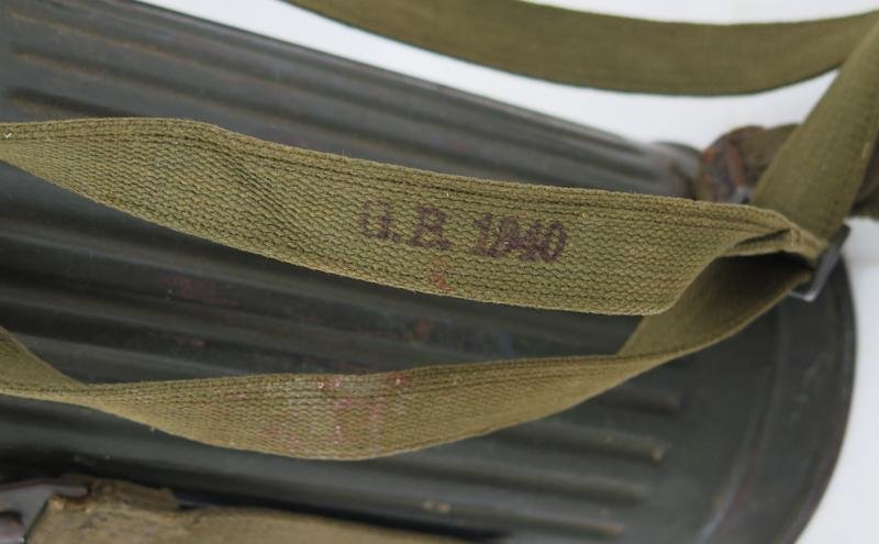 WW2 German Wehrmacht army GM30 gas mask set - named — image 5