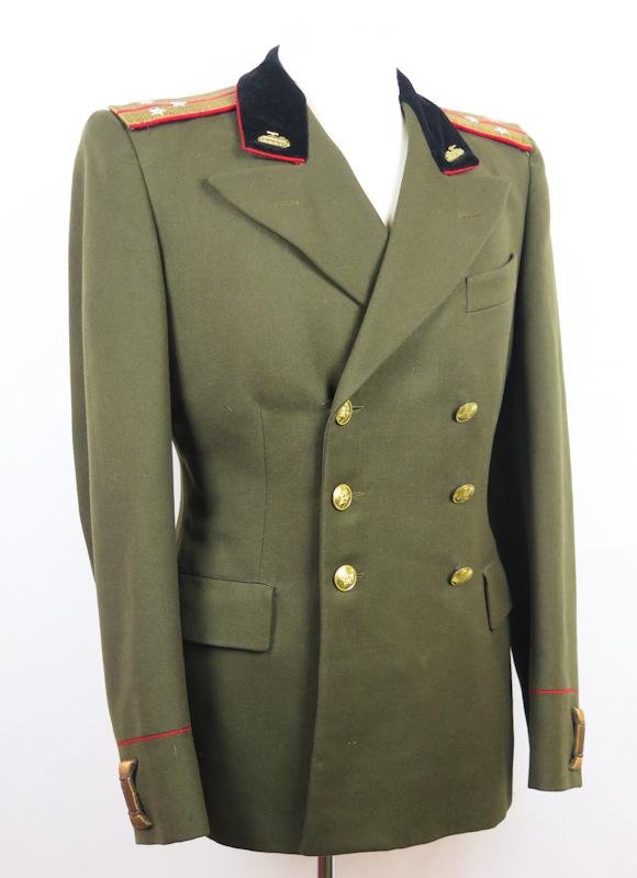 Cold war Soviet M1949 officers dress uniform - armored troops — image 2