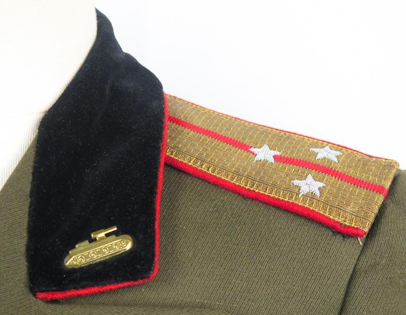 Cold war Soviet M1949 officers dress uniform - armored troops — image 5