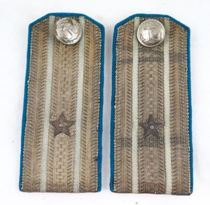 WW2 Soviet M43 shoulder boards - Naval air troops major