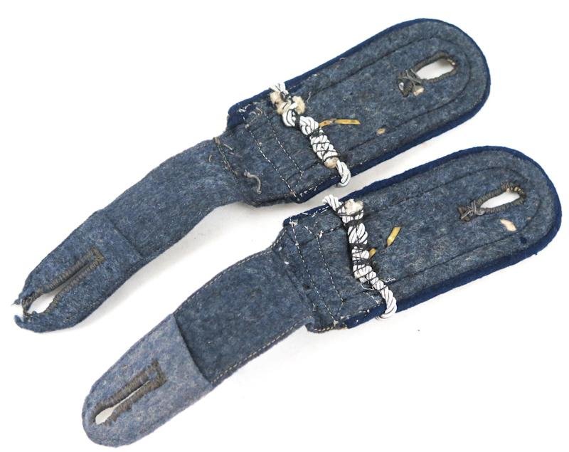 WW2 German Luftwaffe Feldwebel officer candidate shoulder boards - Medic — image 3