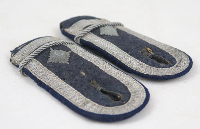 WW2 German Luftwaffe Feldwebel officer candidate shoulder boards - Medic — image 6