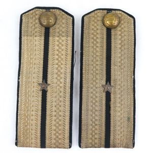 WW2 Soviet red fleet junior lieutenant shoulder boards