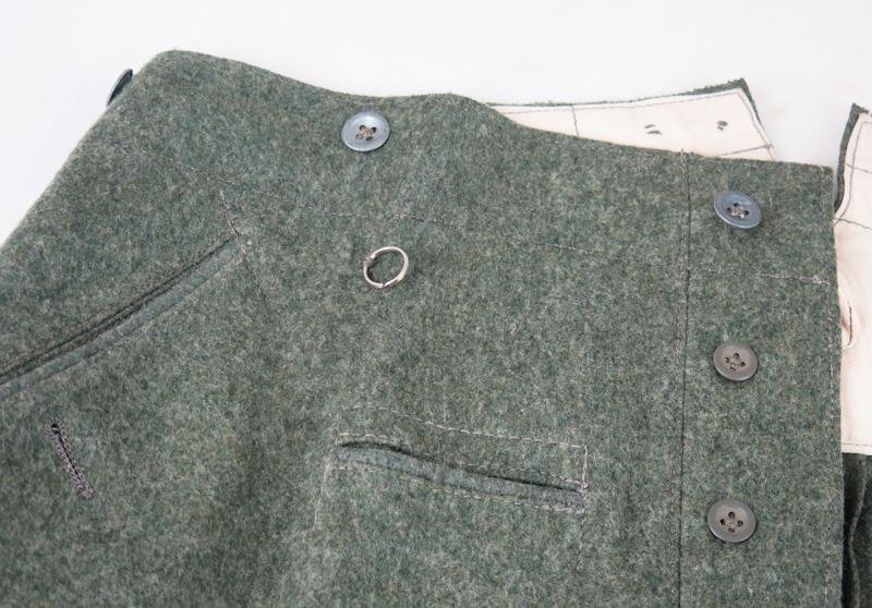 WW2 German Wehrmacht/Waffen-SS M40 combat trousers - Danish occupation maker — image 4