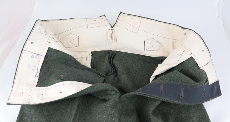 WW2 German Wehrmacht/Waffen-SS M40 combat trousers - Danish occupation maker — image 7