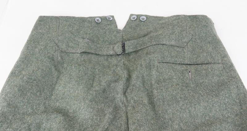 WW2 German Wehrmacht/Waffen-SS M40 combat trousers - Danish occupation maker — image 8