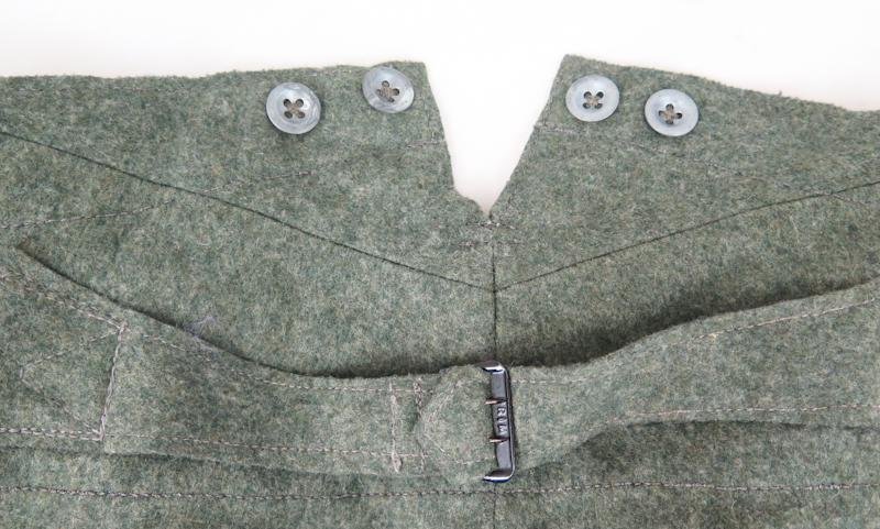 WW2 German Wehrmacht/Waffen-SS M40 combat trousers - Danish occupation maker — image 9