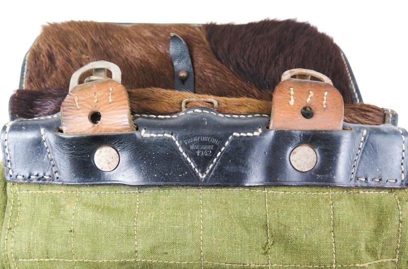 WW2 German Wehrmacht/Waffen-SS M39 tornister back bag - 1942 — image 8