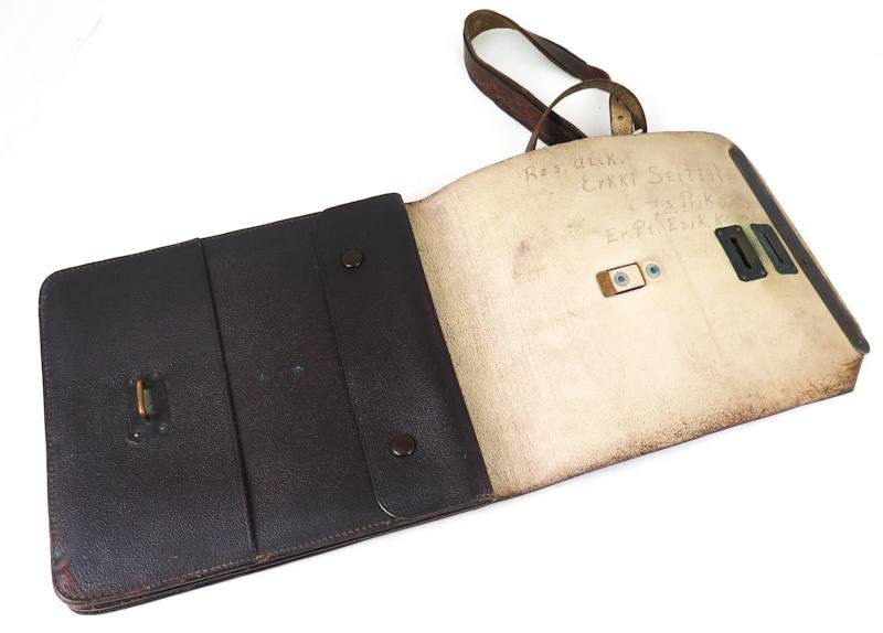 WW2 Finnish army M/27 map case - 1935 — image 4