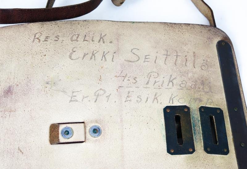 WW2 Finnish army M/27 map case - 1935 — image 5