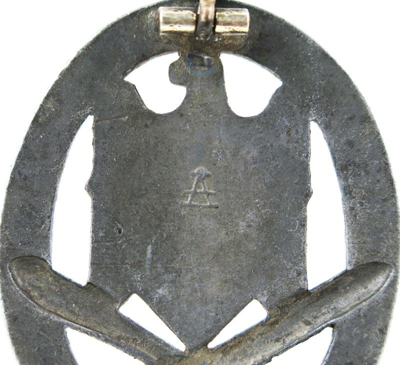 WW2 German Wehrmacht/Waffen-SS General assault badge - Assmann&Söhne — image 3