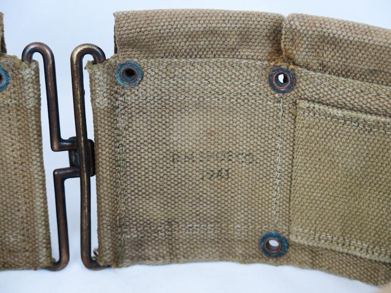 WW2 US army M1923 cartridge belt - 1941 — image 3