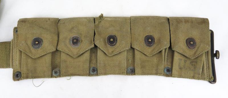 WW2 US army M1923 cartridge belt - 1941 — image 4