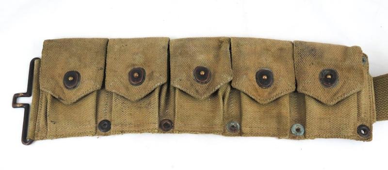 WW2 US army M1923 cartridge belt - 1941 — image 5