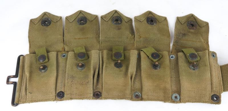 WW2 US army M1923 cartridge belt - 1941 — image 6