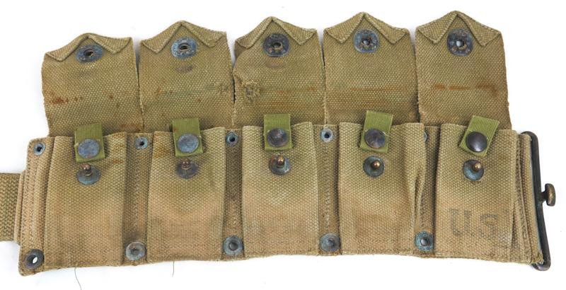 WW2 US army M1923 cartridge belt - 1941 — image 7