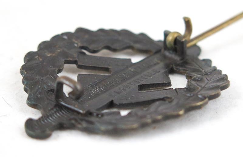 WW2 German SA sport badge bronze class - 2nd type Berg&Nolte — image 5