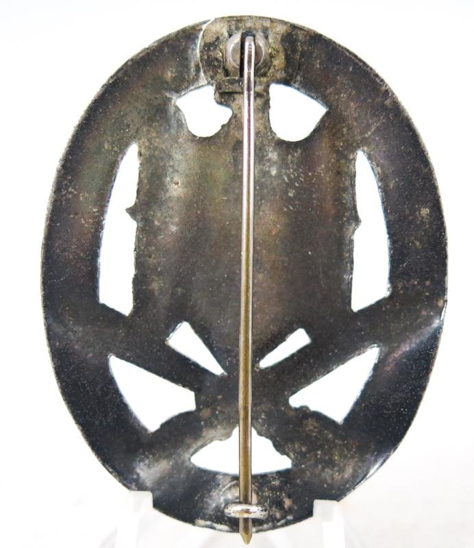 WW2 German Wehrmacht/Waffen-SS General assault badge - Rudolf Karneth — image 2