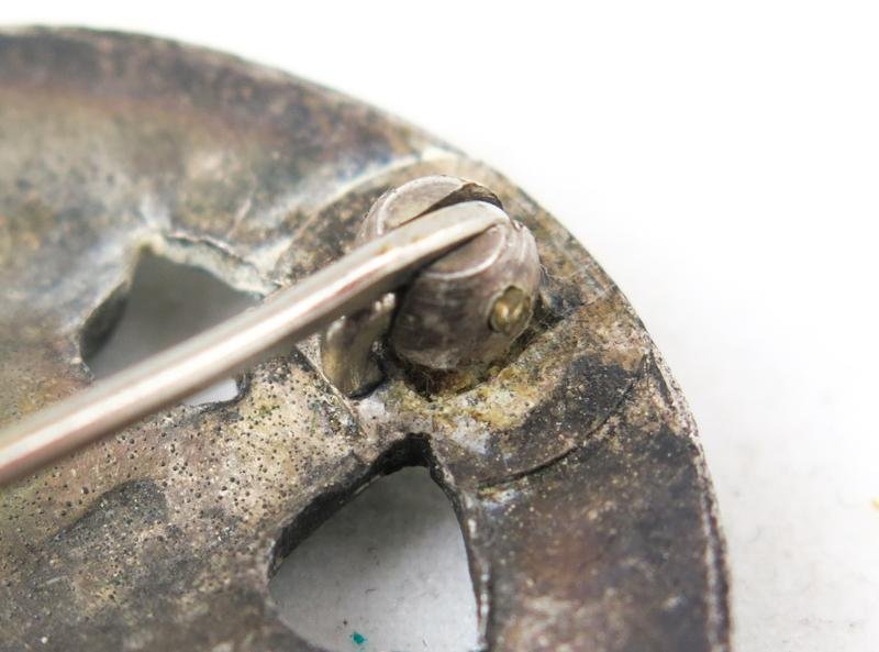 WW2 German Wehrmacht/Waffen-SS General assault badge - Rudolf Karneth — image 3