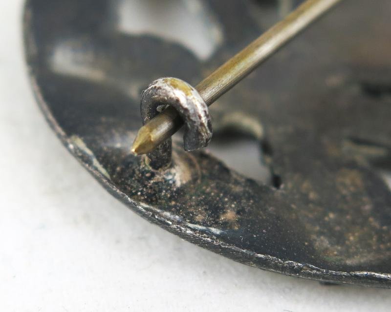 WW2 German Wehrmacht/Waffen-SS General assault badge - Rudolf Karneth — image 4