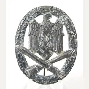 WW2 German Wehrmacht/Waffen-SS General assault badge - Rudolf Karneth