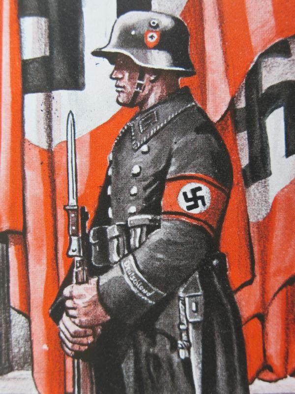 1930s Third reich post card - 1923 commemoration day 1937 — image 2