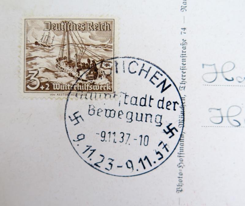1930s Third reich post card - 1923 commemoration day 1937 — image 6