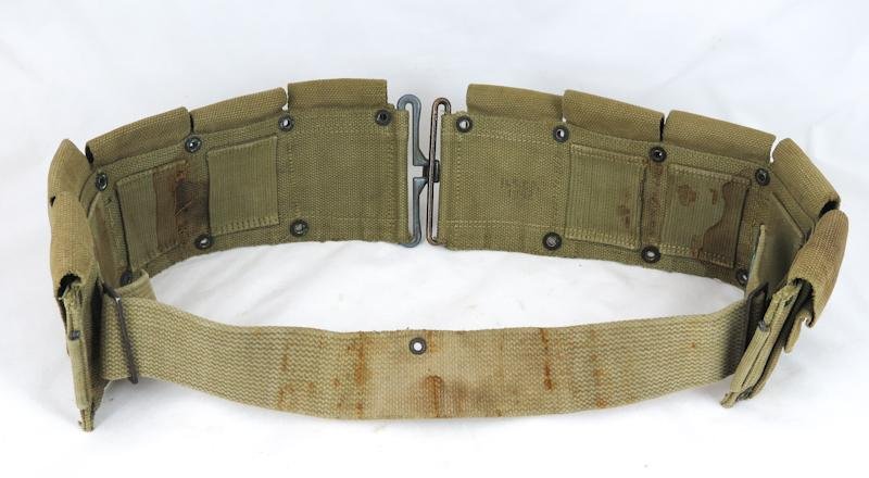 WW2 US army M1923 cartridge belt - 1942 — image 2