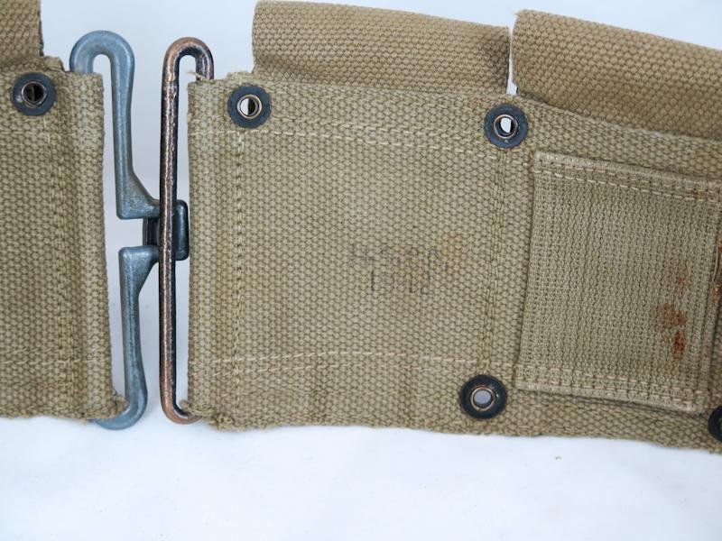 WW2 US army M1923 cartridge belt - 1942 — image 3
