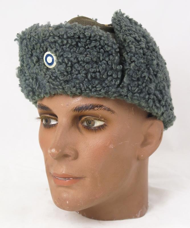 WW2 Finnish army M39 fur cap - 1944